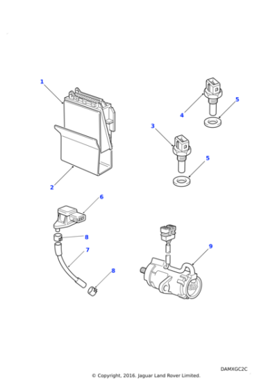 ERR2708 - Land Rover Potentiometer-throttle diesel