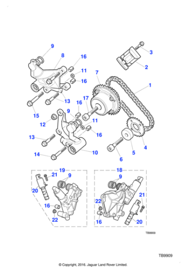 NNE2656AB - Jaguar Socket head bolt