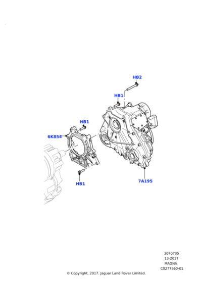 RYP501140 - Land Rover Bolt