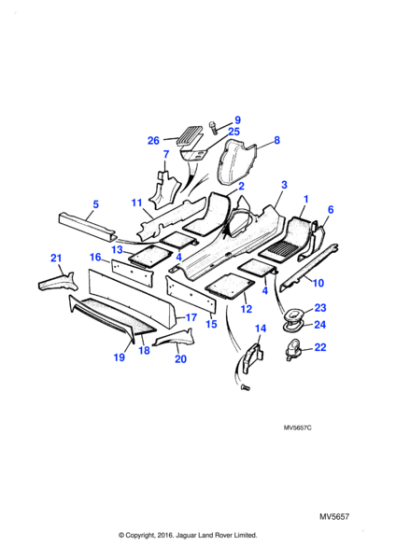 GHE9511CAHFA - Jaguar Sill carpet