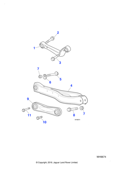 C2S50863 - Jaguar Control arm
