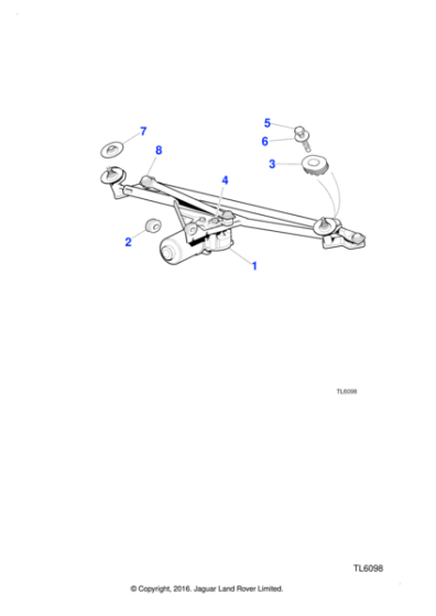 FN108041J - Jaguar Flanged nut
