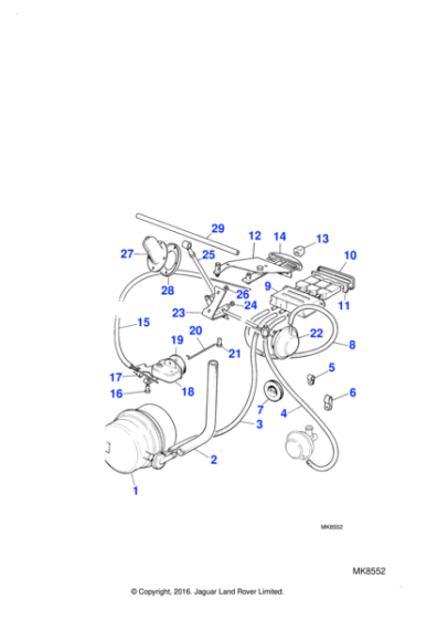 BD24949 - Jaguar Sealing grommet
