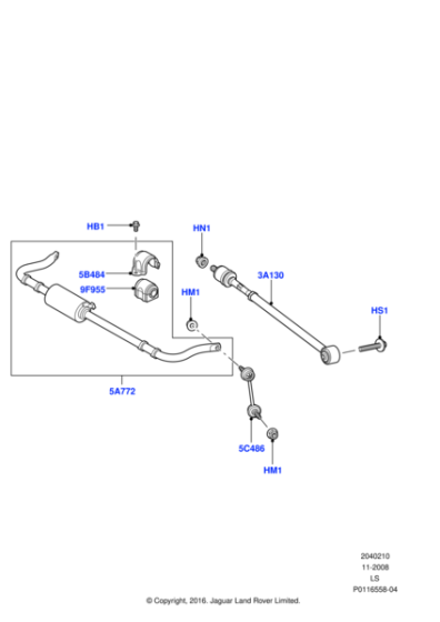 FT110206 - Land Rover Bolt