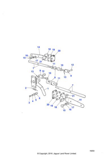 255226 - Land Rover Bolt