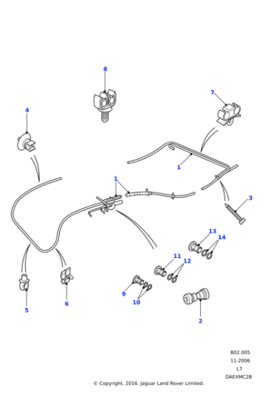 ANR3372 - Land Rover Harness-air suspension