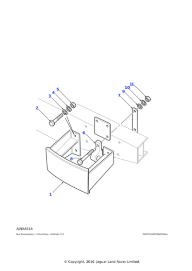 RRC2970 - Land Rover Bumperette