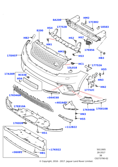 LR105598 - Land Rover Cover