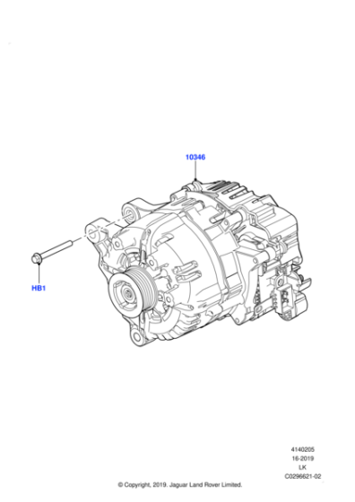 LR137909 - Land Rover Alternator