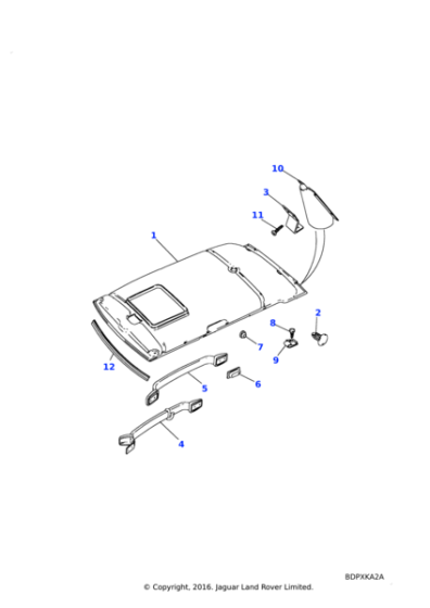 393182LUM - Land Rover Retainer