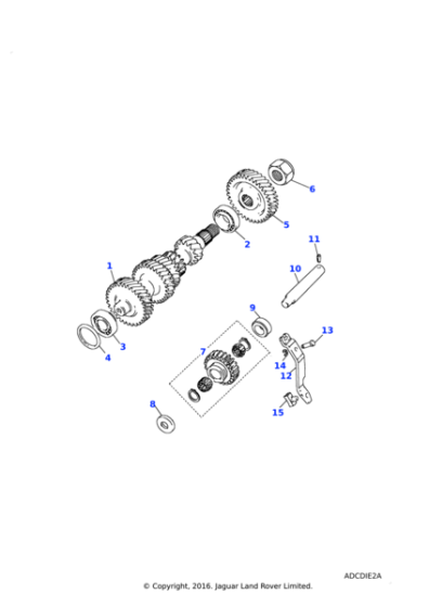 13H2023L - Land Rover Circlip