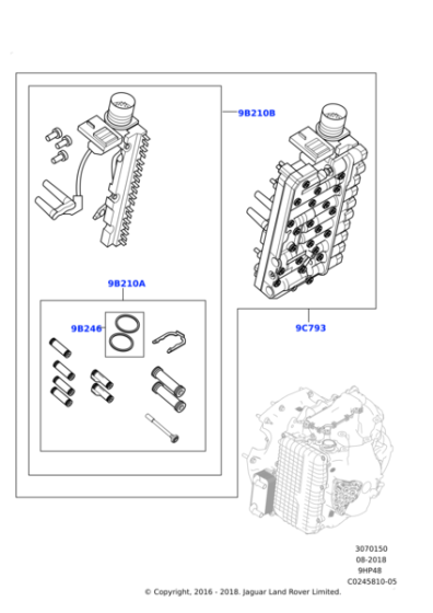 LR086164 - Land Rover VALVE - HYDRAULIC CONTROL UNIT