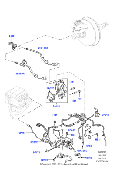 LR116599 - Land Rover SOLENOID - EGR