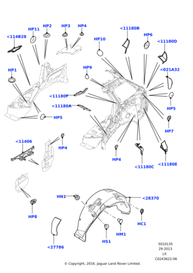 LR092819 - Land Rover Screw