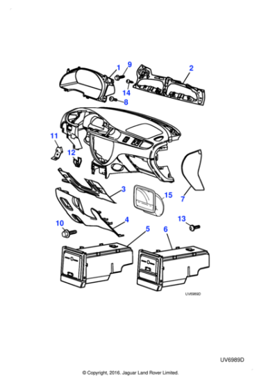 C2S2152 - Jaguar Retaining clip