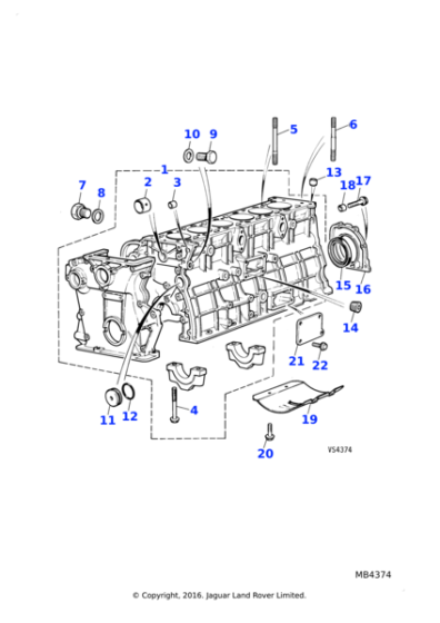 EBC9044 - Jaguar Sealing washer