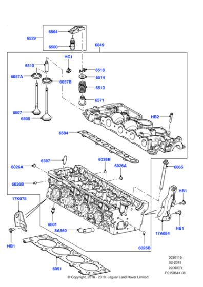 LR004167 - Land Rover Arm - Valve Rocker
