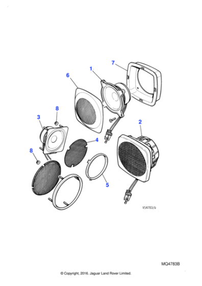 DBC2734 - Jaguar Multi loudspeaker