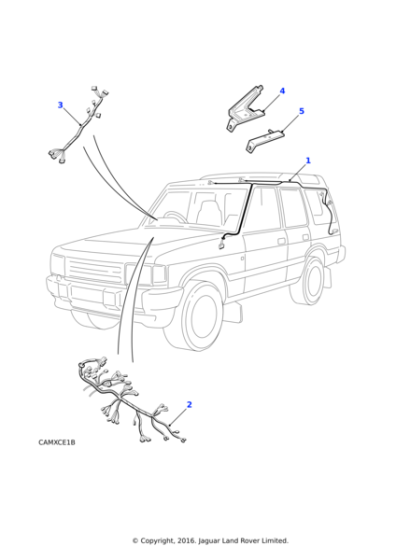 AMR3921 - Land Rover Harness body