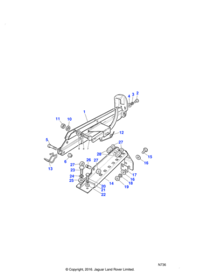 391372 - Land Rover Plate