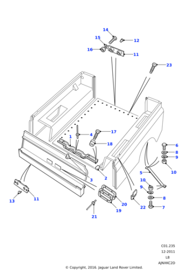 Try500020 AYT500020 - Land Rover Pin | Jaguar Land Rover Classic Parts
