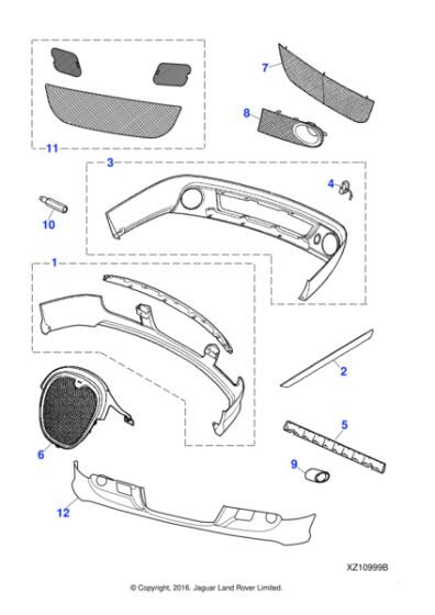 XR854136 - Jaguar Spacer