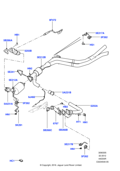 WCM500130 - Land Rover Gasket