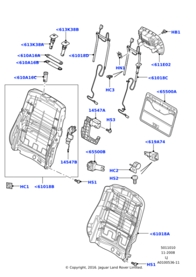 HHL000121 - Land Rover Motor