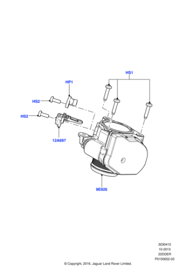 RYP501060 - Land Rover Screw