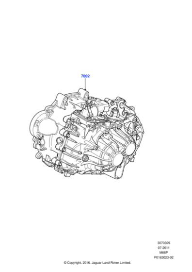 LR049988 - Land Rover Transaxle
