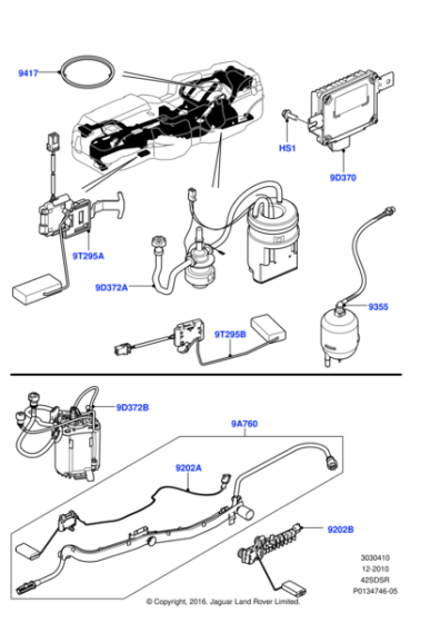 WQM500010 - Land Rover Control - Fuel Pump Drive