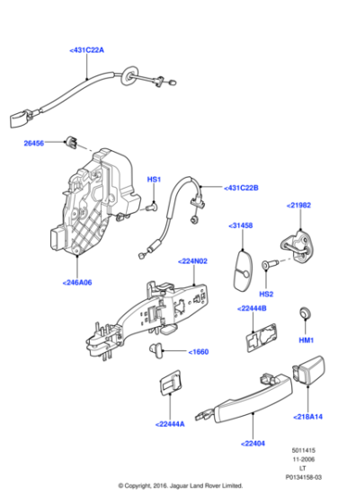 FQZ500153 - Land Rover Cable