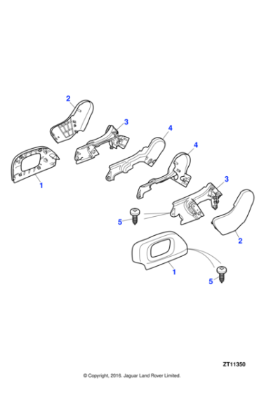 C2D31998LHJ - Jaguar Mechanism cover