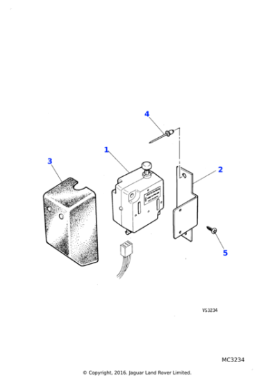 LHE6520AA - Jaguar Inertia switch