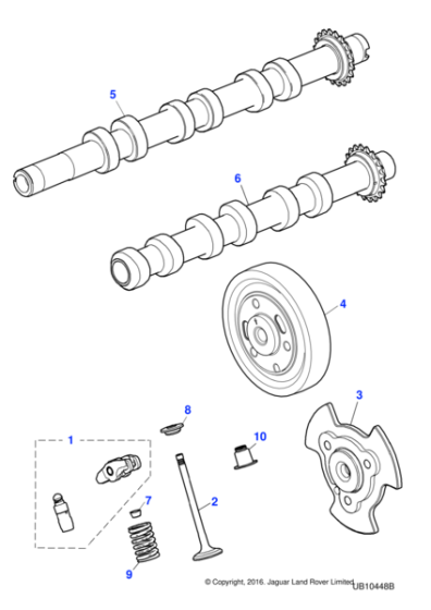 JD61437 - Jaguar Valve collet