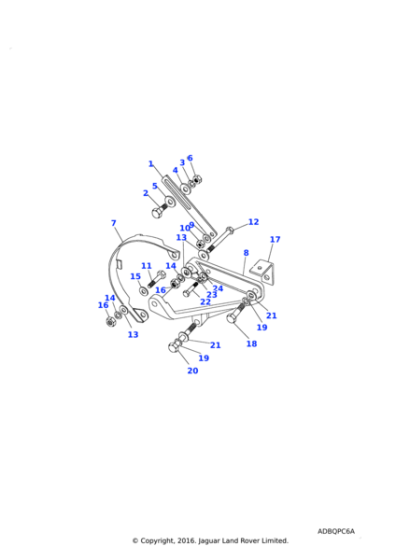 2217L - Land Rover Spacer