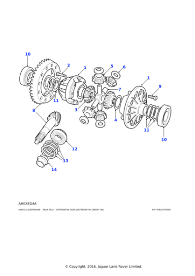 607189 - Land Rover Shim