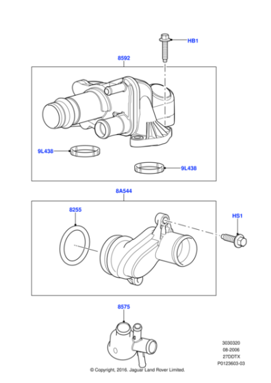 1341370 - Land Rover Gasket