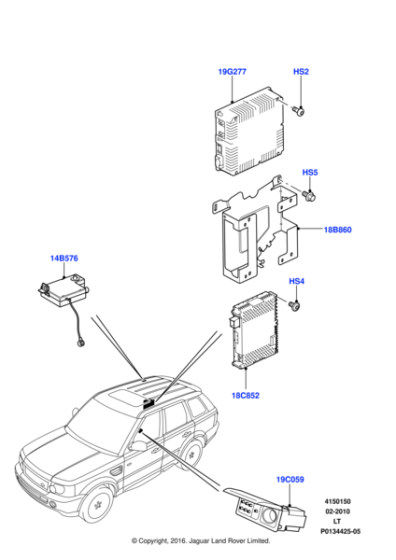 XRA500090 - Land Rover Receiver - Radio