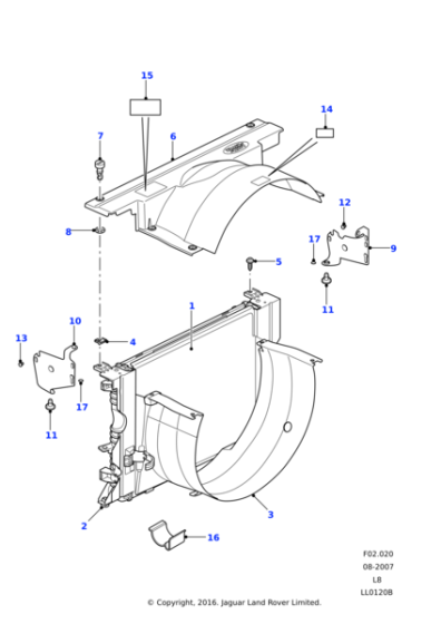 LR044448 - Land Rover Decal