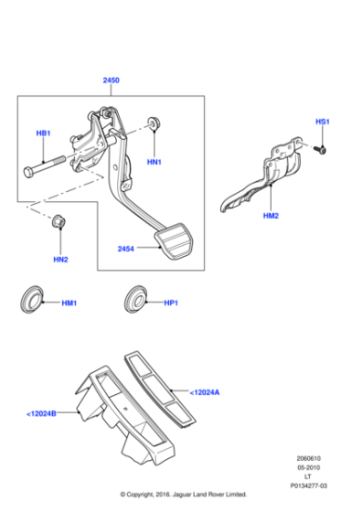 LR008543 - Land Rover Footrest