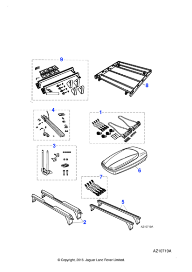 xr849709 - Jaguar Roof Bars