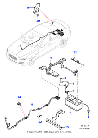 T4N26155 - Jaguar Clamp