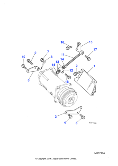 C36120 - Jaguar Adjustment block
