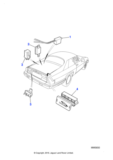 DAC11375 - Jaguar Speedometer interface module