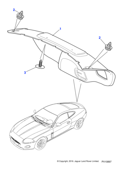 C2P11847 - Jaguar Trim panel