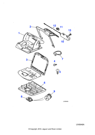 C2S27382AGM - Jaguar Latch