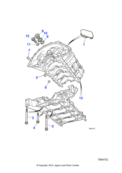 JZD100019 - Jaguar Screw Plug