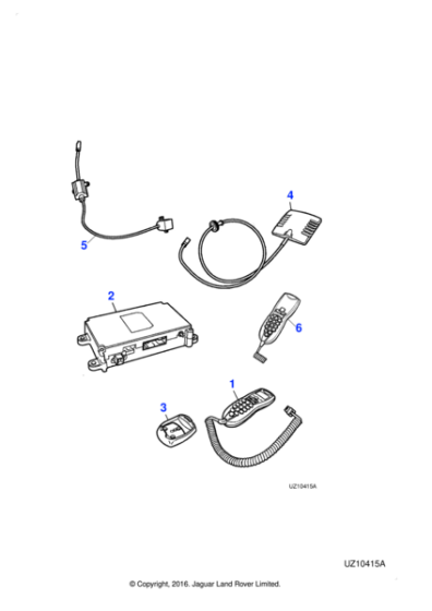 XR836570 - Jaguar Antenna