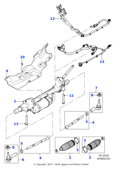 J9C8664 - Jaguar Link harness